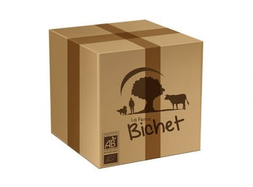 Ferme Bichet - Colis de viande de boeuf charolais BIO 10kg