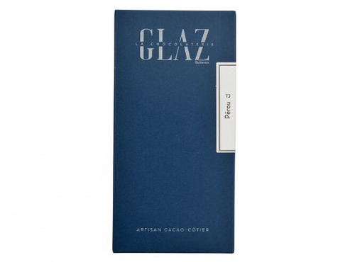 Glaz la chocolaterie de la presqu’île - Tablette chocolat noir Pérou 73%