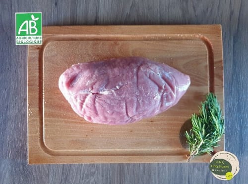 Ferme GAEC Côte Pardin - [SURGELE] 1 kg Filet (rôti) de Veau BIO Race Aubrac