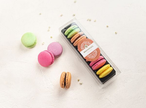 Invitation au Délice - Coffret Assortiment - 06 Macarons Classiques
