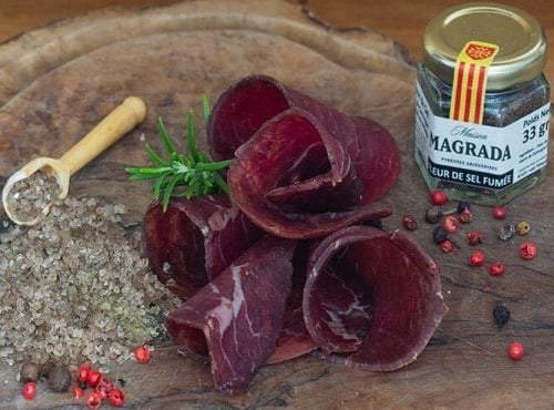 Maison Magrada - Bœuf d'Ariège séché au Sel Fumé tranché 60gr