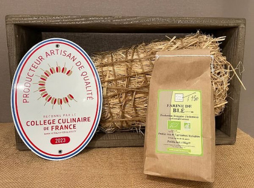 L'Atelier Contal - Paysan Meunier Biscuitier - Farine de Blé Bio T150 - 1kg