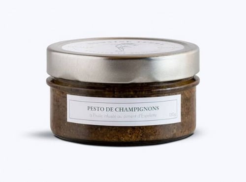 Domaine Terra - Tartinable pesto de champignons à l'huile infusée au piment d’espelette