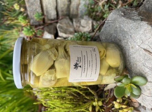 L'OLIVERAIE DU COUDON - Coeur d'artichauts Entiers 660gr