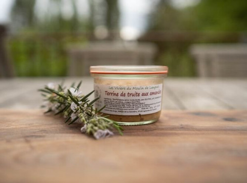 Les Viviers du Moulin de Langeais - Terrine truite aux amandes