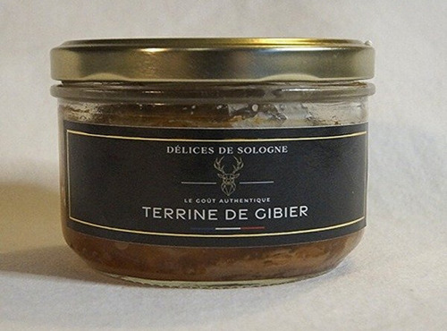 Délices de Sologne - terrine de gibier - 185g