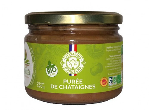 La vallée des châtaigniers - Purée de châtaignes BIO Ardèche