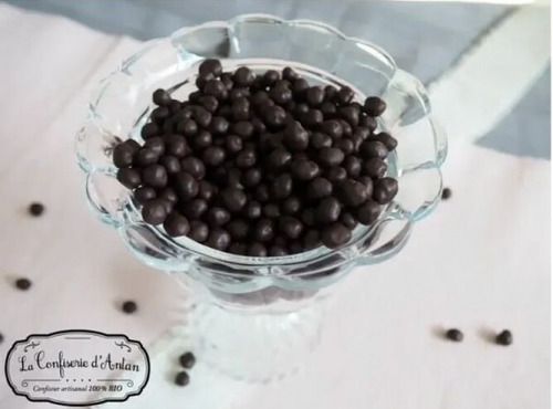 La confiserie d’antan 100% bio - Perles de gingembre chocolat 100% bio - vrac 500 gr