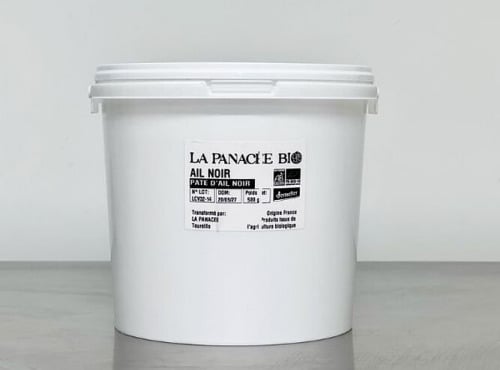 La Panacée bio - Crème d'ail noir Demeter - seau pro 500 g