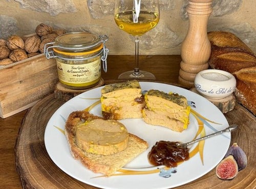 Domaine de Favard - Spécialité de Foie gras de Canard entier aux Figues 190g