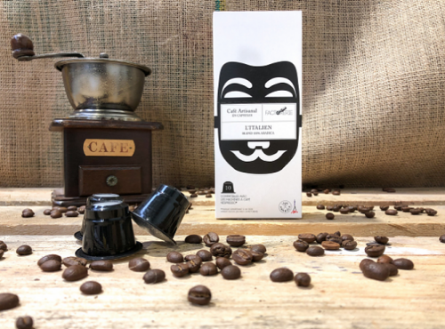Cafés Factorerie - Capsules Blend L'Italien - 10 capsules