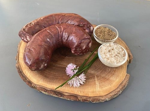 Mas de Monille - Boudin Noir à la viande 250g - Porc noir gascon
