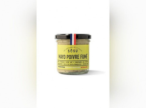 SÒSU, les Artisans de la Sauce - SÒSU - Mayonnaise Poivre Fumé 165 ml
