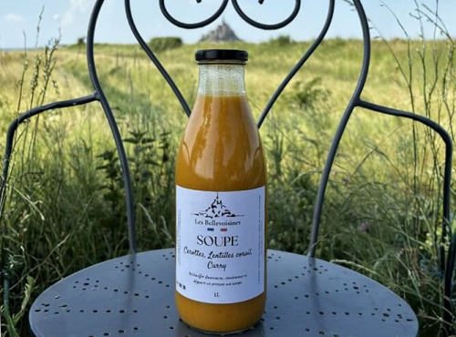 Ferme Saint Joseph - Soupe Carotte, Lentilles Corail, Curry 1L