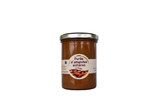 Les amandes et olives du Mont Bouquet - Purée D'amande Entière Grillée 400g