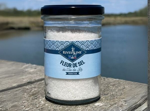 Rivesaline - Terre Saline - Fleur de sel de l'île de Ré 140g