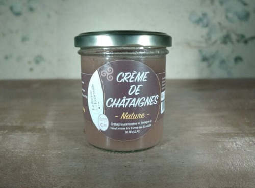 La Ferme des Ecureuils - Crème de châtaignes Bio – 220g
