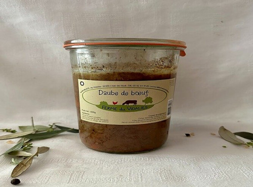 Ferme du Vidalies - Daube 650g