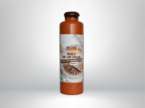 Adal Terra - Huile Vierge Gastronomique de Lin Brun Biodynamique 200ml