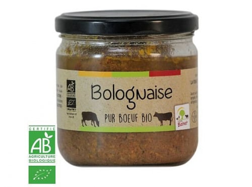 Ferme Bichet - Sauce Bolognaise pur boeuf BIO 350g