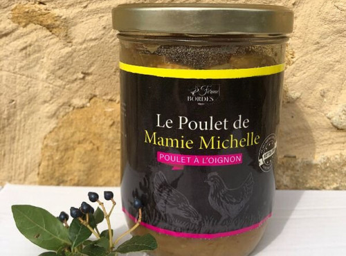 Ferme bordes - Le Poulet de mamie Michelle – Poulet à l’oignon