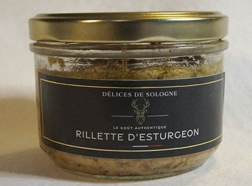Délices de Sologne - Rillettes d'esturgeons - 185g