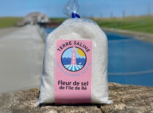 Rivesaline - Terre Saline - Fleur de sel de l'île de Ré 125g