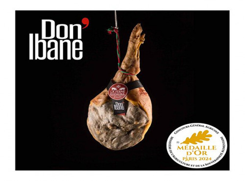 La Ferme Elizaldia - Jambon de Don'Ibane 20 à 24 mois entier à l'os 7kg