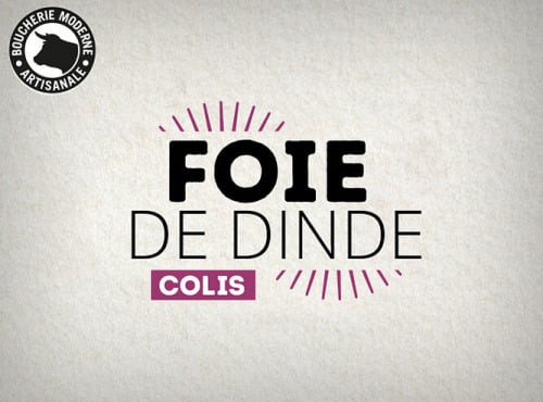 Boucherie Moderne - FOIES DE DINDE - 1kg - SV