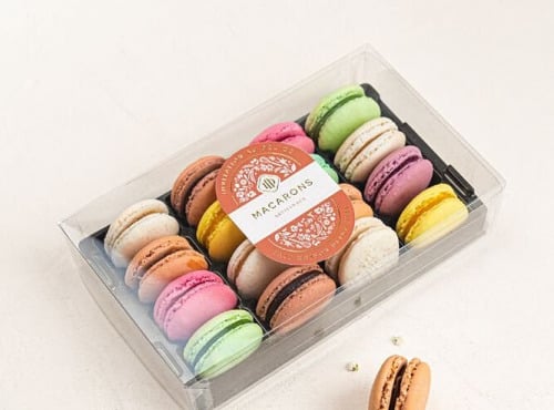 Invitation au Délice - Coffret Assortiment - 16 Macarons Classiques