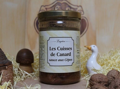 Lagreze Foie Gras - Les Cuisses de Canard Sauce aux Cèpes