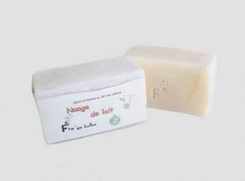 Ferme des bien-vivants - Savon au lait de chèvre et huiles essentielles 100g