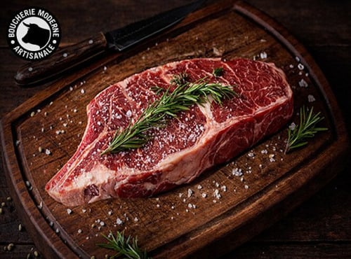 Boucherie Moderne - Côte de bœuf Pie Noir maturée - 1,2kg