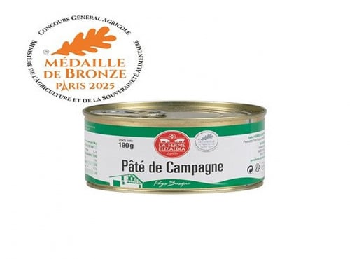 La Ferme Elizaldia - Pâté de campagne 190g