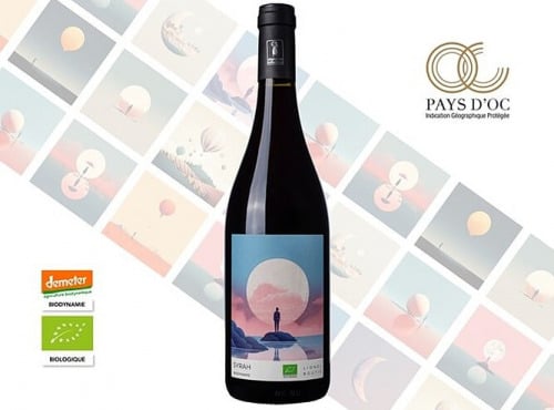 Domaine Ricardelle de Lautrec - Vin Rouge Syrah Lune x6 – Coffret de Vins Biodynamiques