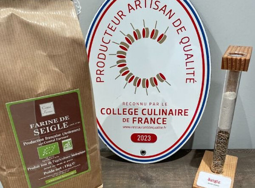 L'Atelier Contal - Paysan Meunier Biscuitier - Farine de Seigle Bio - 1kg