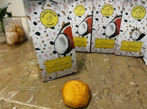 Biscuiterie Saravelli - Amaretti noix de coco & clementine corse confite