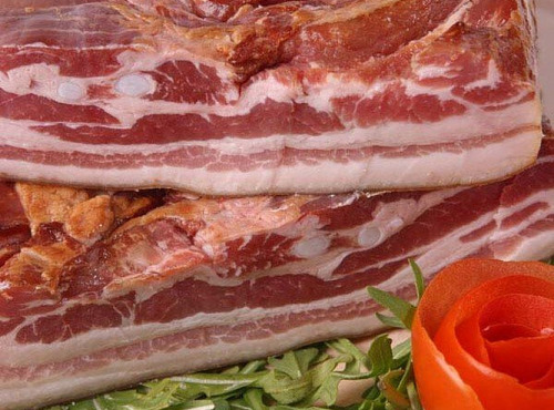 La Ferme du Louvier - Poitrine fumée 300g de porc élevé en plein air