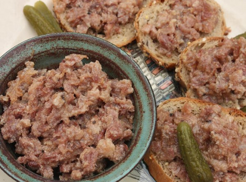 La Ferme du Louvier - Rillettes 230g de porc élevé en plein air