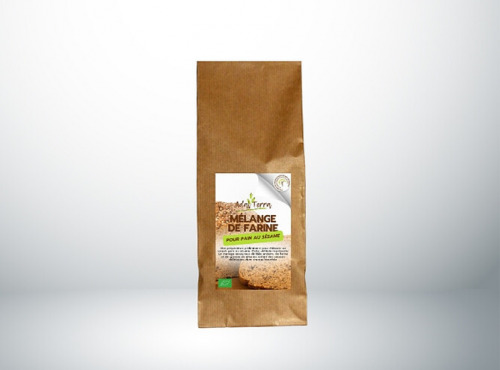 Adal Terra - Mélange de Farines Biodynamiques pour Pain au Sésame 5KG
