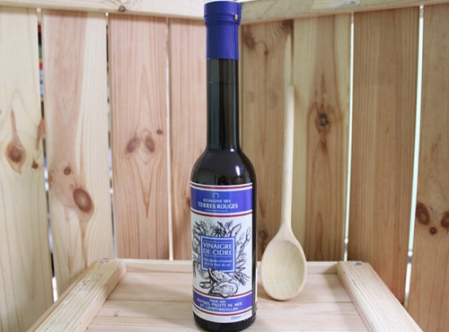 Domaine des Terres Rouges - Vinaigre de cidre aux algues, échalottes et fleur de sel 25 cl