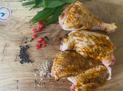 Ferme ALLAIN - Cuisses de poulet x 2 marinées à la mexicaine