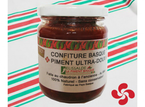 Elissalde Le Potager Basque - Confiture De Piment Du Pays-basque À L'ancienne Et Au Miel