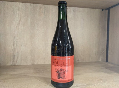 Ferme Joos - La Rouge Flamande - Bière ambrée artisanale de la brasserie Thiriez 75 cl