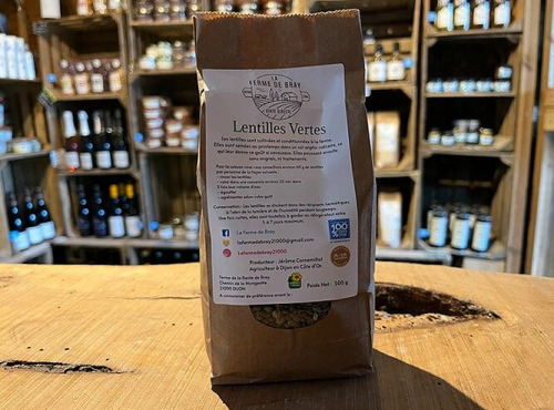 La Ferme de Bray - Lentilles vertes - 500g