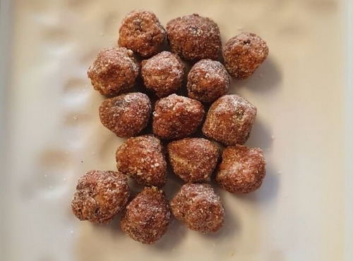 La confiserie d’antan 100% bio - Noisettes caramélisées aux spéculoos - vrac 500 gr