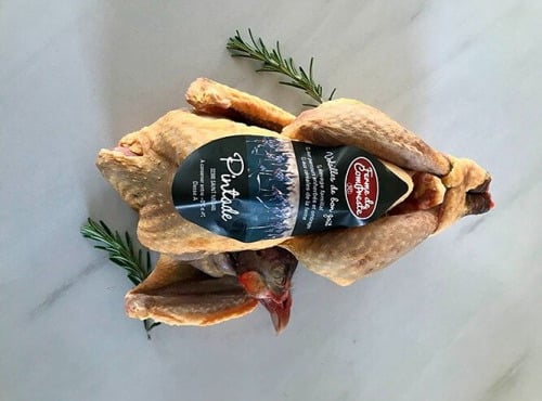 Ferme de Compreste - Pintade fermière tradition 6 x 1,9 kg