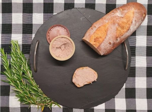 La ferme Grandvillain - Petit pot de rillette de poulet - 1 x 150g