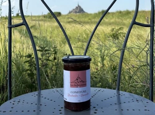 Ferme Saint Joseph - Confiture Rhubarbe Groseille 295g