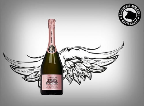 Boucherie Moderne - Champagne Charles Heidsieck Rosé